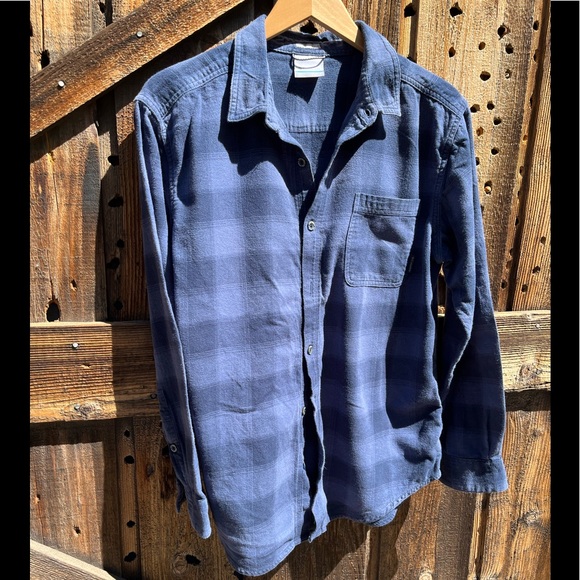 Mens Columbia Sportswear Blue Flannel 